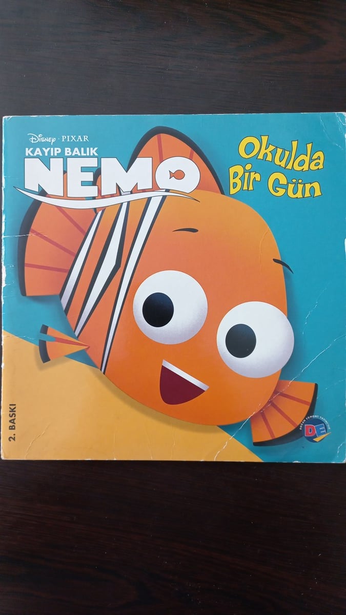 Kayıp Balık Nemo Okulda Bir Gün - (SAHAF) , Kolektif , Kitap Müptelası - Sahaf , 2453328823379 ,
