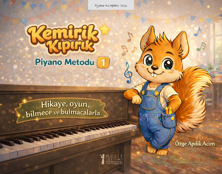 Kemirik Kıpırık Piyano Metodu-1