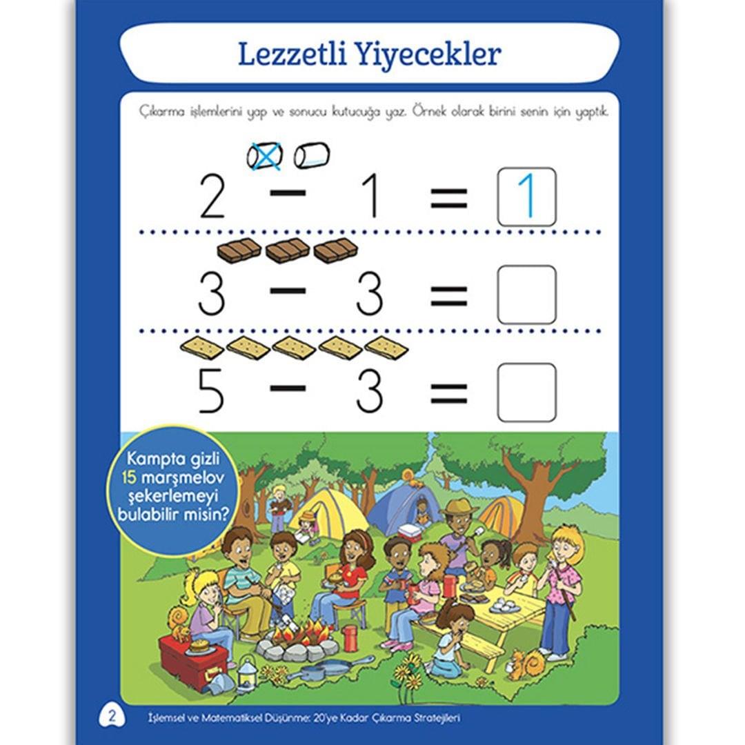 Kolay Öğrenme Yöntemiyle Toplama Çıkarma Etkinlikleri 3'lü Set