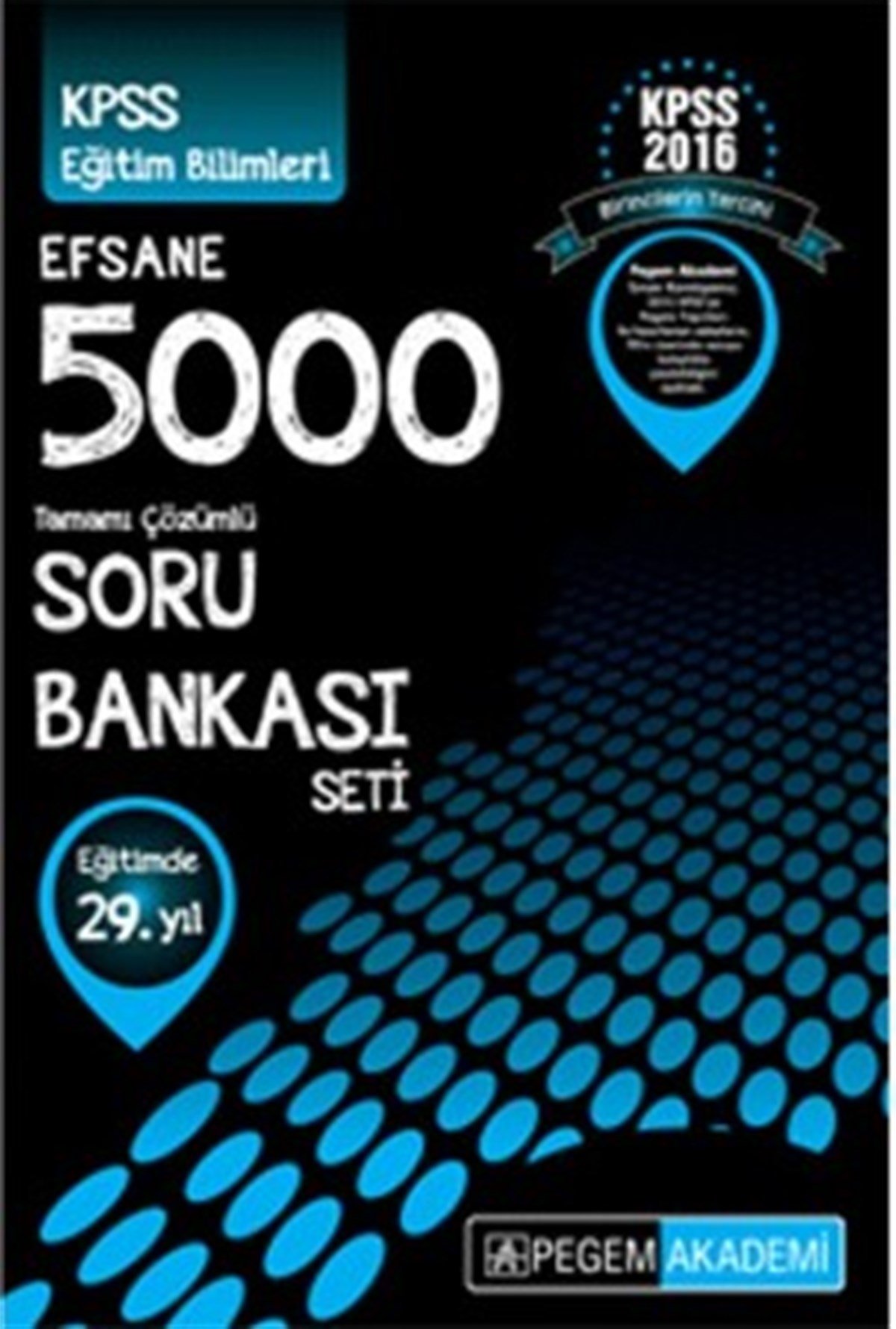 KPSS Eğitim Bilimleri Efsane 5000 Soru Bankası