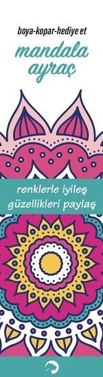 Mandala Ayraç Yeşil