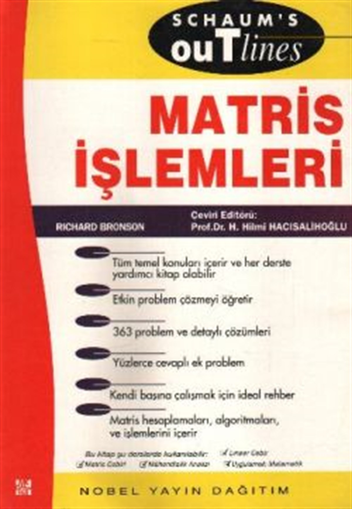 Matris İşlemleri - Schaum's