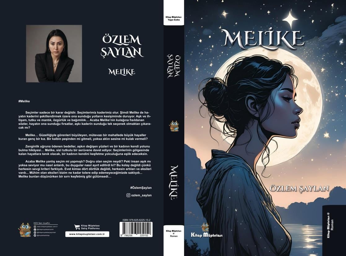 Melike , Özlem Şaylan , Kitap Müptelası Yayınları , 9786256225152 ,