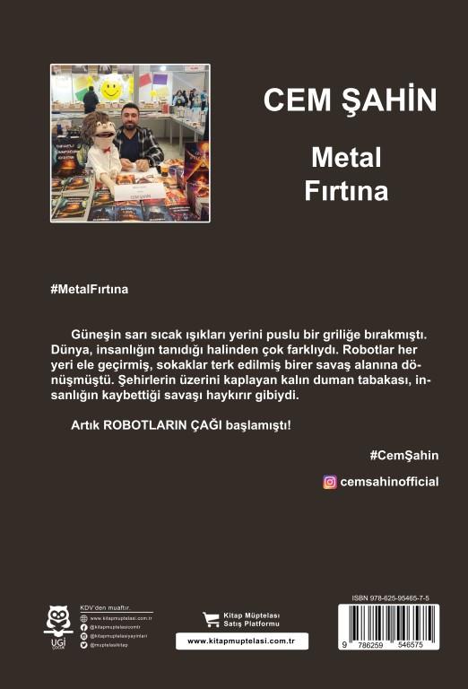 Metal İstila - Robotların Yükselişi , Cem Şahin , UGİ Çocuk , 9786259546575 ,