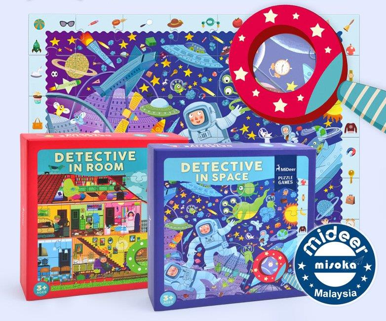 Mideer Detective In Room Puzzle-Odada Mideer Dedektif Bulmaca