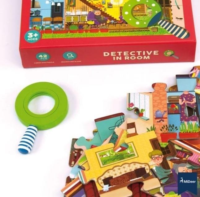 Mideer Detective In Room Puzzle-Odada Mideer Dedektif Bulmaca