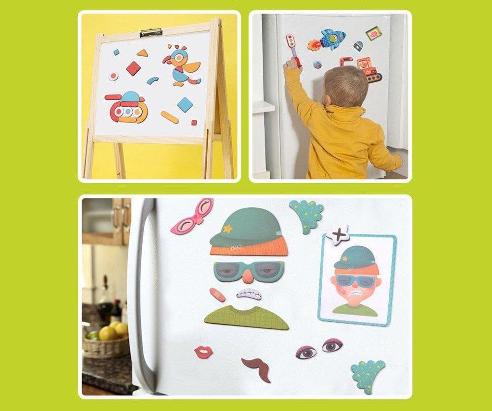 Mideer Magnetic Puzzle Board - Activities - Manyetik Aktiviteler Eğitici Oyun Yapbozu