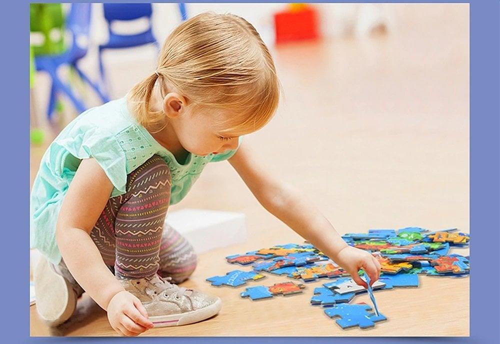 Mideer Our World Floor Puzzle-Dünya Haritası Zemin Bulmacası