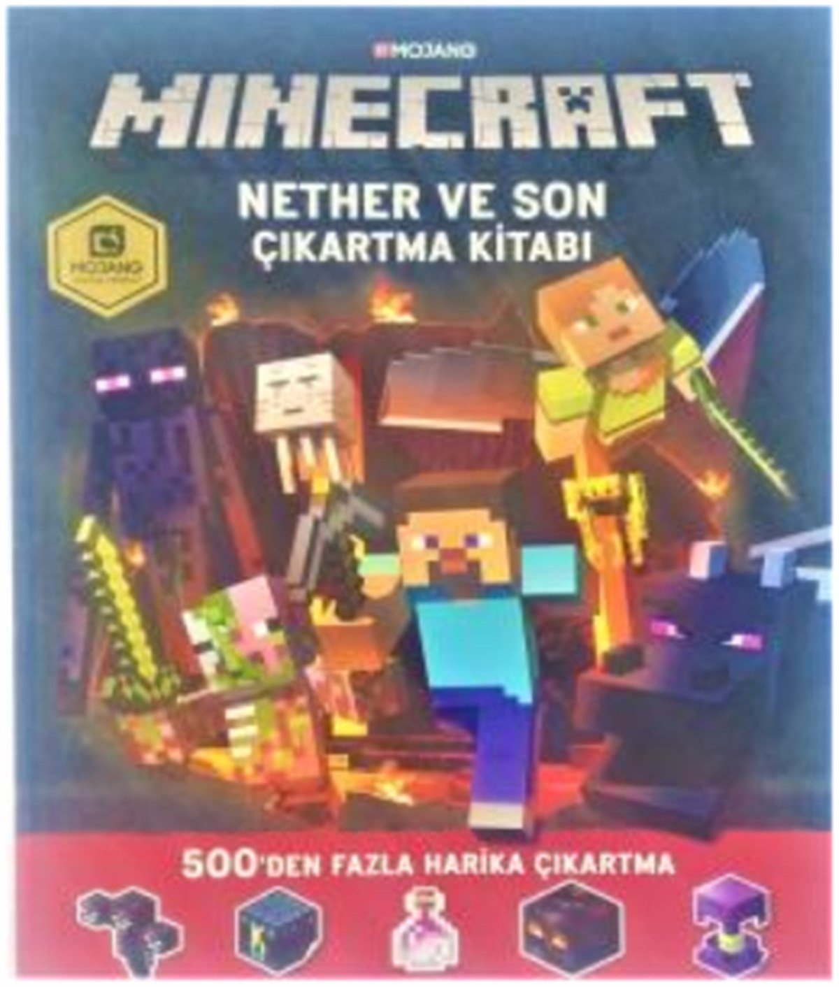 Minecraft - Nether ve Son Çıkartma Kitabı