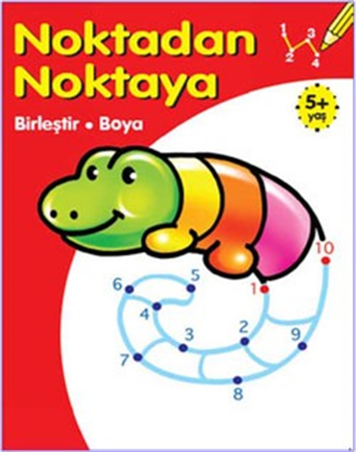 Noktadan Noktaya Birleştir Boya - 5 Yaş