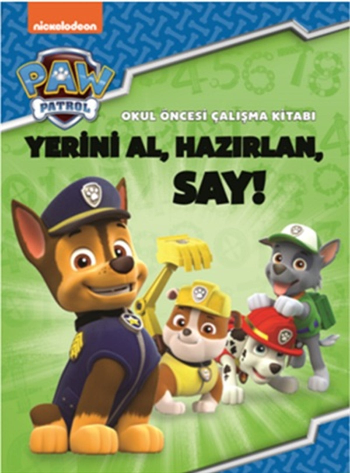Paw Patrol Okul Öncesi Çalışma Kitabı