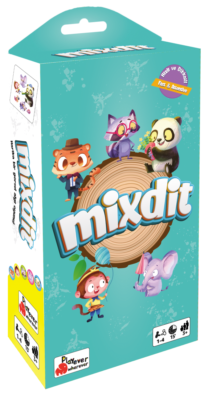 Playever Mixdit - Görsel Algı Oyunu
