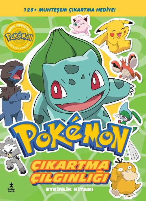 Pokemon - Bulbasaur Çıkartma Çılgınlığı Etkinlik Kitabı