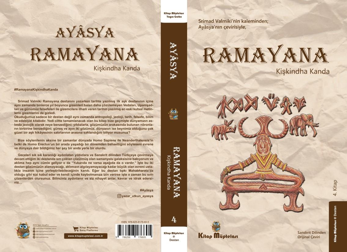 Ramayana Kişkindha Kanda (4. Kitap) , Ayasya , Kitap Müptelası Yayınları , 9786256225015 ,