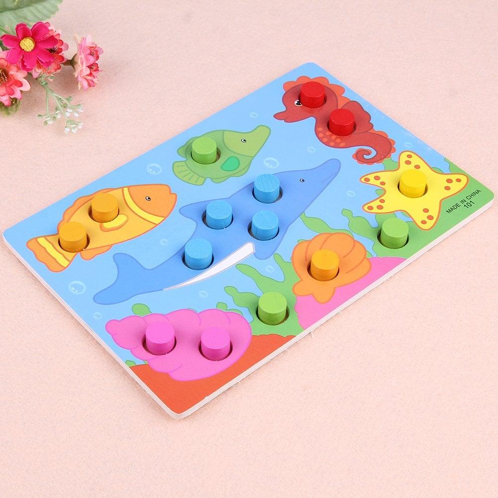 Renkli Eşleştirme Puzzle 4'lü