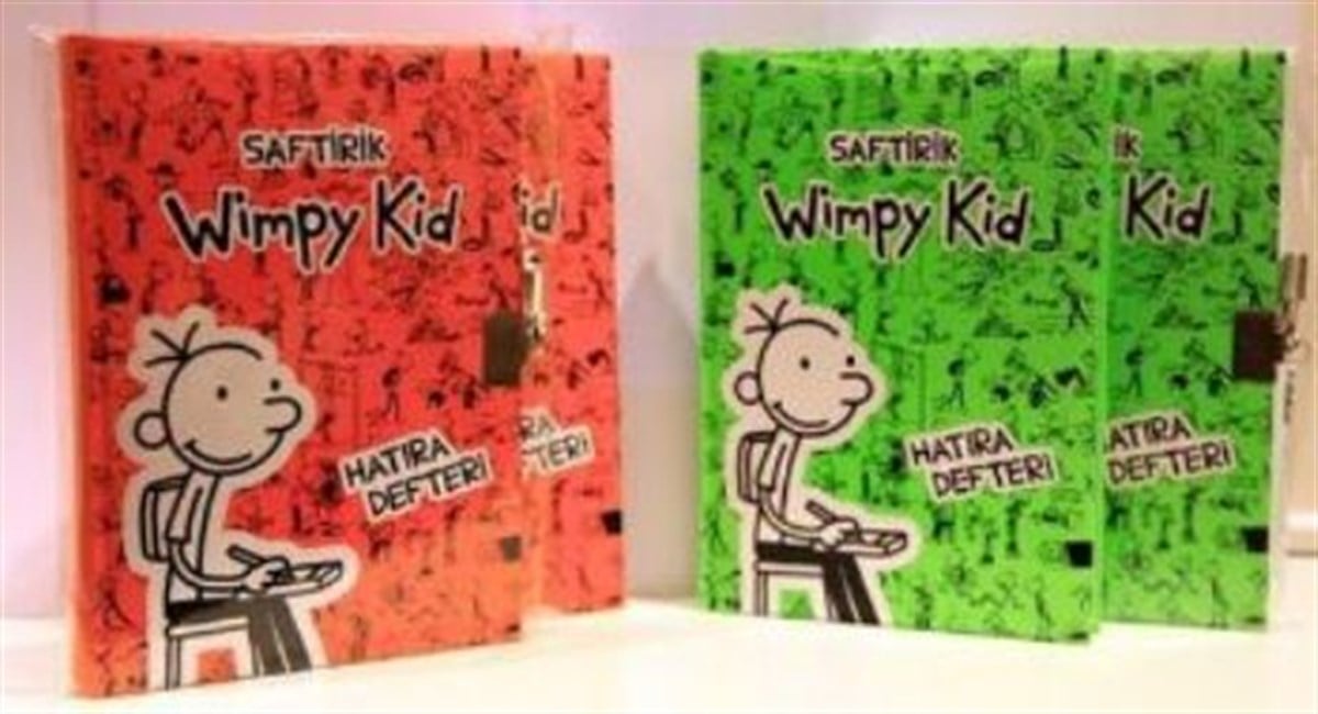 Saftirik Wimpy Kid Hatıra Defteri - Kilitli