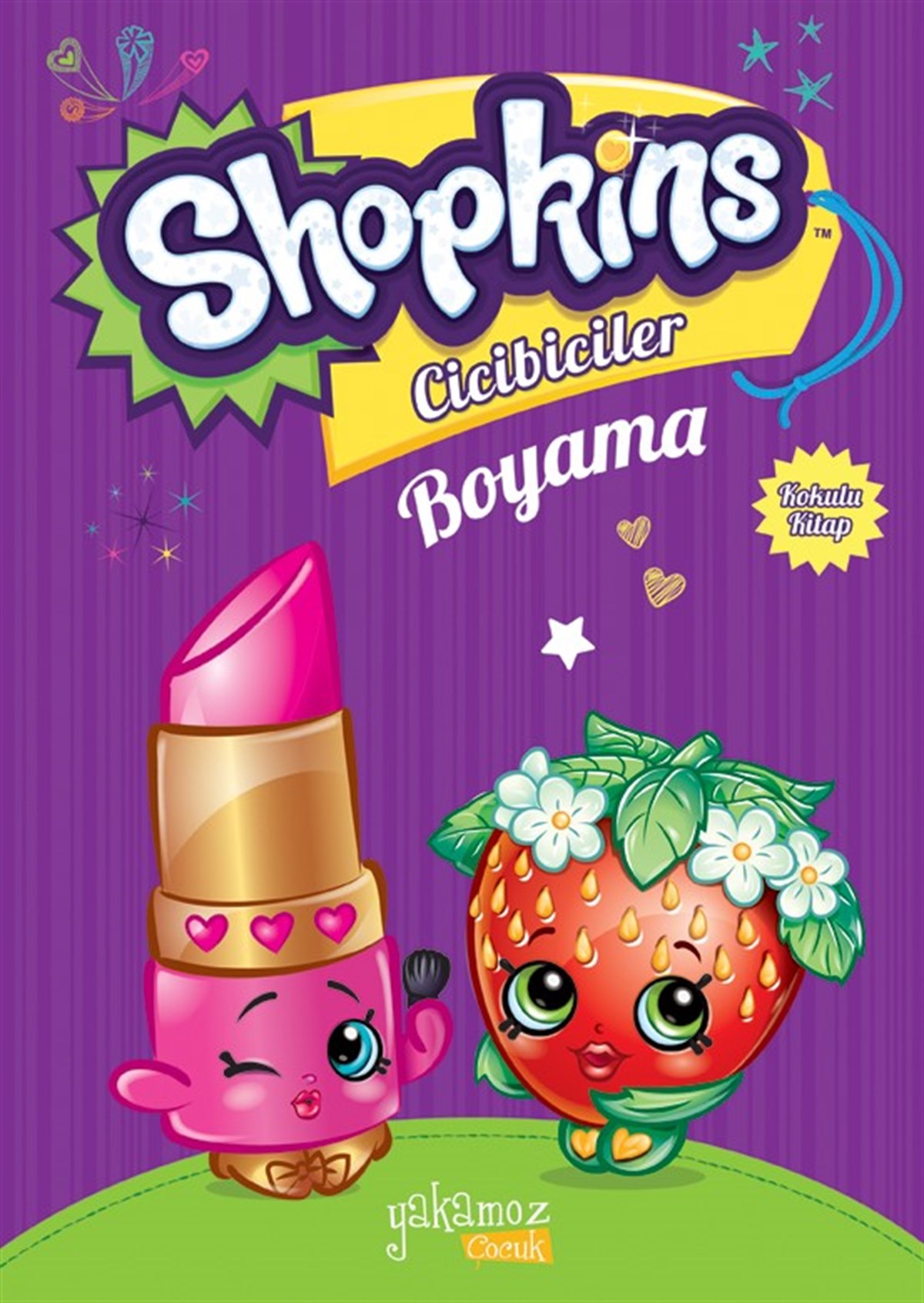 Shopkins Cicibiciler Boyama Kitabı-Mor
