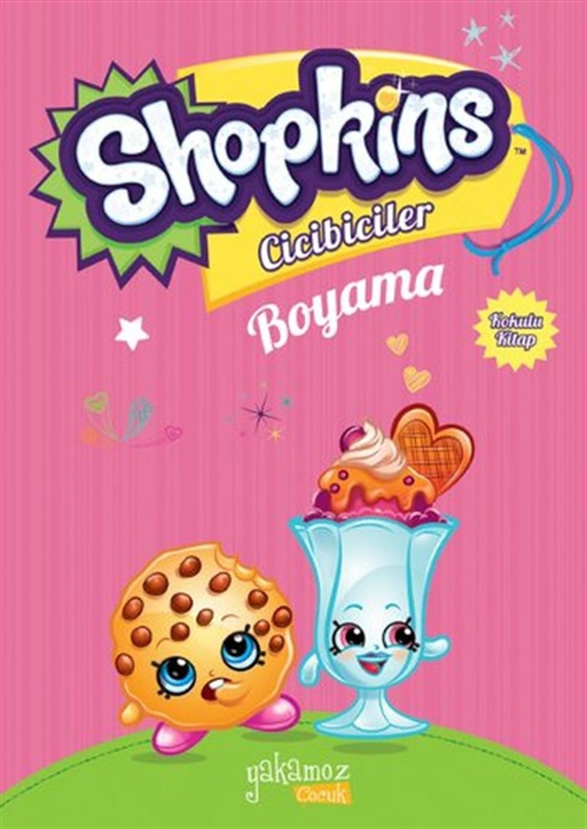 Shopkins Cicibiciler Boyama Kitabı-Pembe 2