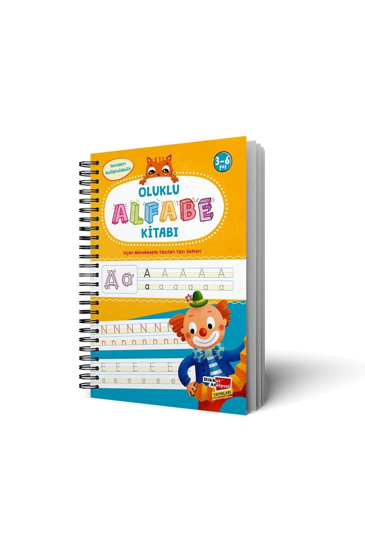 Sihirli Kalemli Oluklu Yazı Öğrenme 5’li Set | Güzel Yazı Defteri, Resim, Çizgileri, Harfleri ve Sayıları Yazmayı Öğreten Kitap