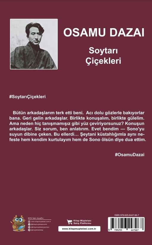 Soytarı Çiçekleri , Osamu Dazai , Kitap Müptelası Yayınları , 9786256447967 ,