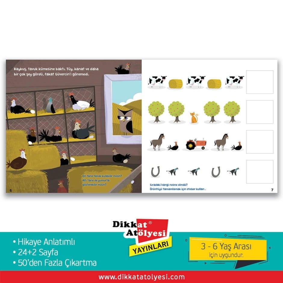 Sticker Bulmacalı Hikayeler 4'lü Set