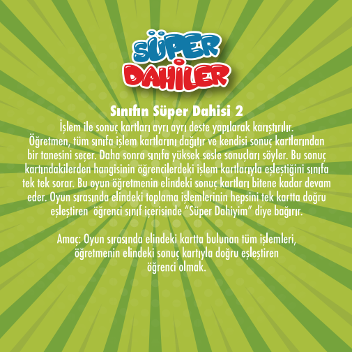 Süper Dahiler Toplama | Dikkat Atölyesi Yayınları