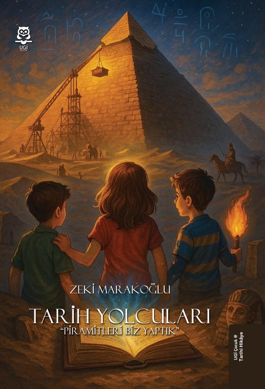 Tarih yolcuları “Piramitleri Biz Yaptık” , Zeki Marakoğlu , UGİ Çocuk , 9786259700250 ,