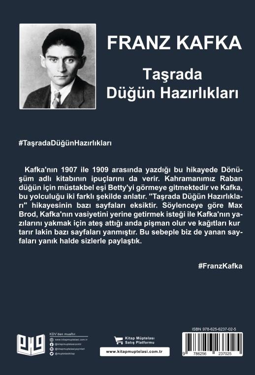 Taşrada Düğün Hazırlıkları , Franz Kafka , Vaveyla Yayıncılık , 9786256237025 ,