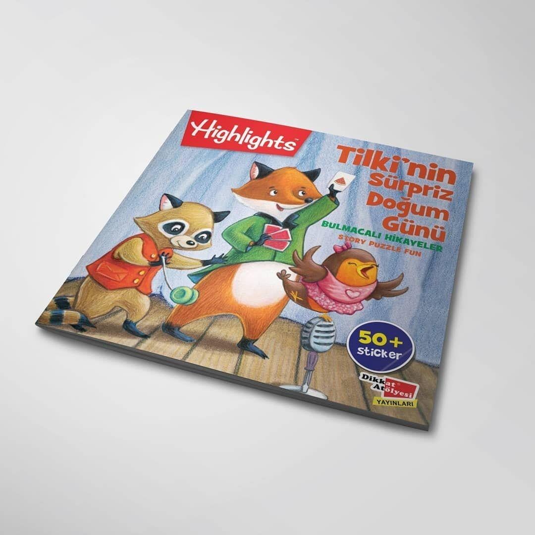 Tilki'nin Sürpriz Doğum Günü - Sticker Bulmacalı Hikayeler