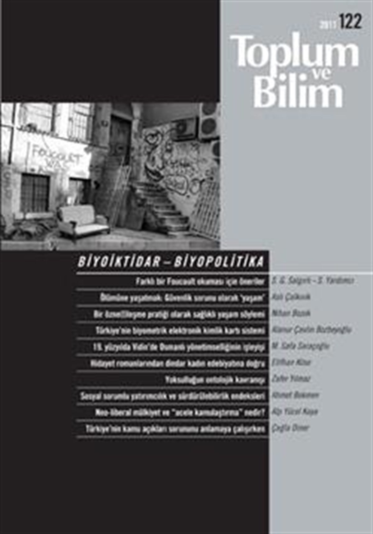 Toplum ve Bilim Sayı :122