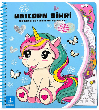 Unicorn Sihri - Boyama ve Çıkartma Eğlencesi