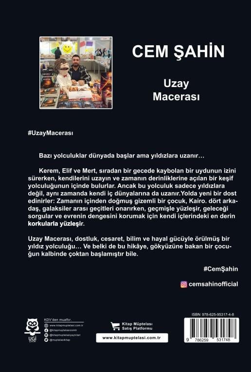 Uzay Macerası , Cem Şahin , UGİ Çocuk , 9786259700236 ,
