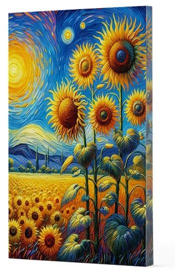 Van Gogh 4 Ayçiçekleri  - Defter
