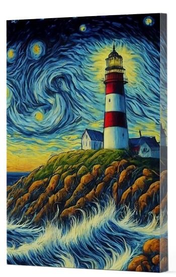 Van Gogh 8 Deniz Feneri  - Defter