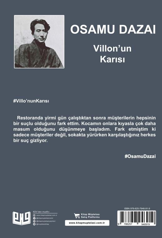 Villon'un Karısı , Osamu Dazai , Vaveyla Yayıncılık , 9786257946919 ,