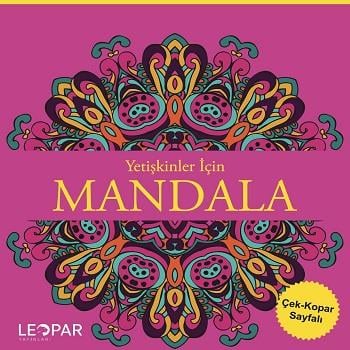 Yetişkinler İçin Mandala - Pembe