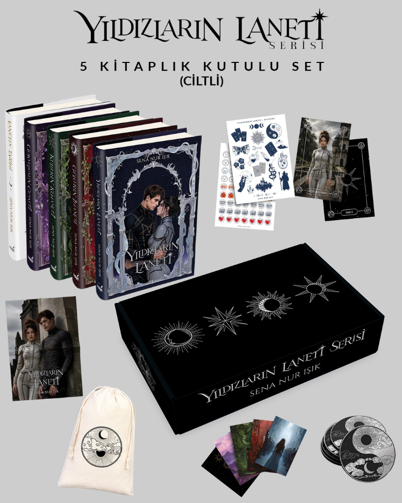 Yıldızların Laneti Serisi - 5 Kitaplık Kutulu Set Ciltli