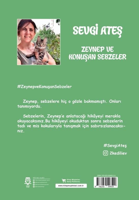 Zeynep ve Konuşan Sebzeler , Sevgi Ateş , UGİ Çocuk , 2417220240129 ,