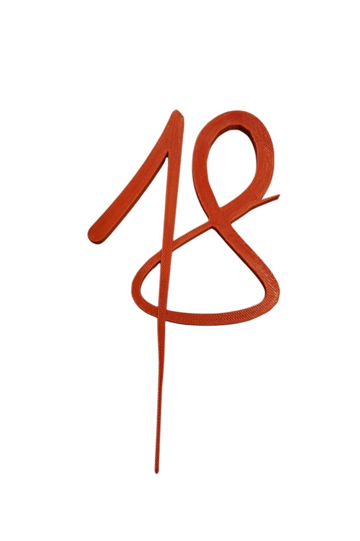 18 YAŞ PASTA SÜSÜ