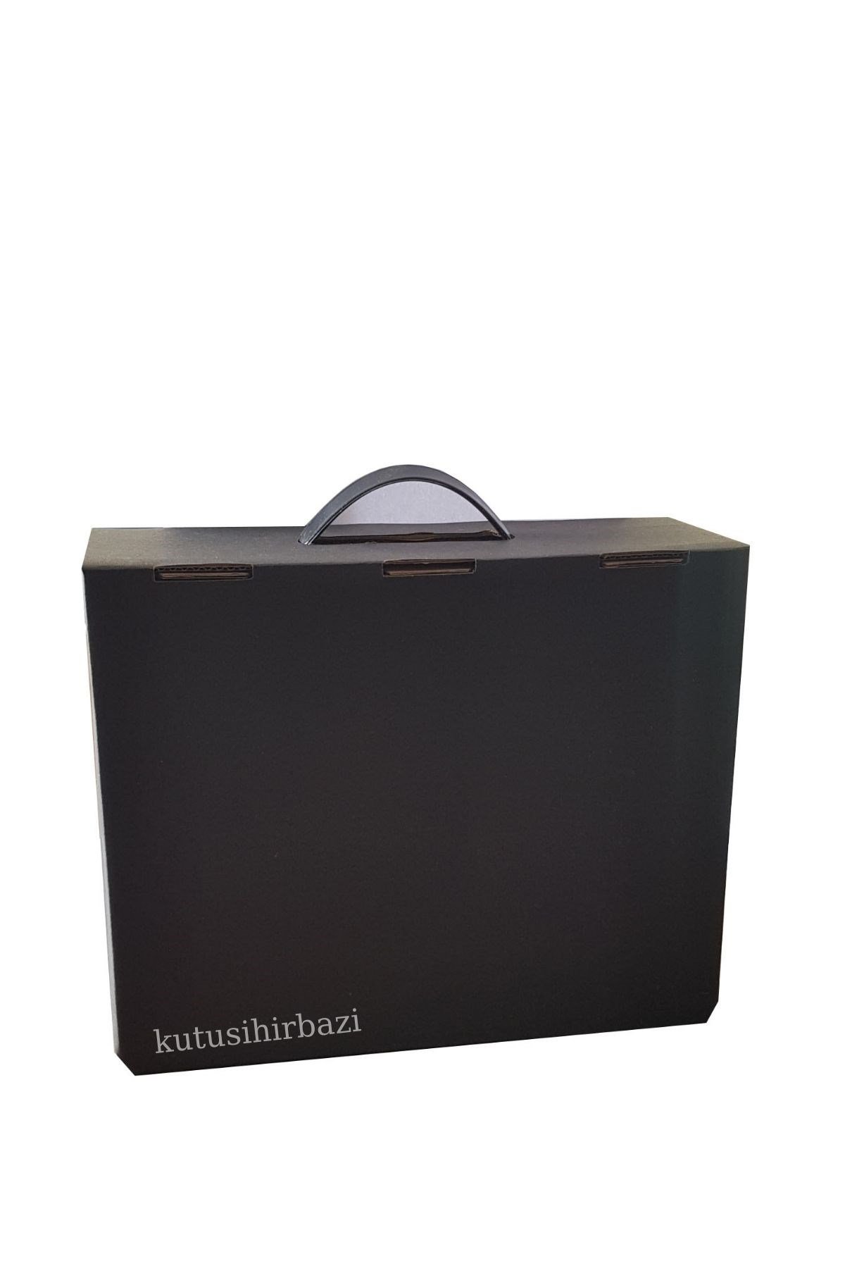 25x20x10 TUTMA SAPLI SİYAH DESEN CANTA MODEL