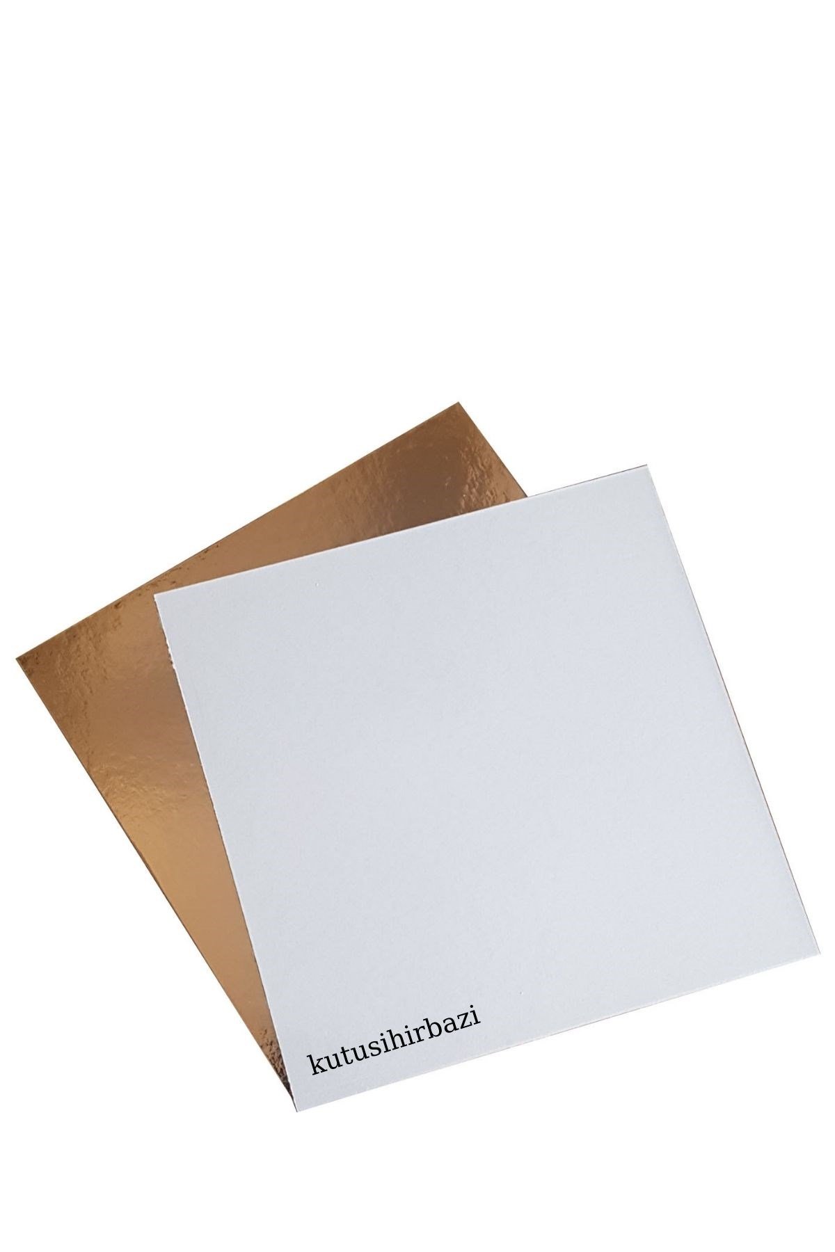 25x25 GOLD-BEYAZ MUKAVVA PASTA ALTLIK