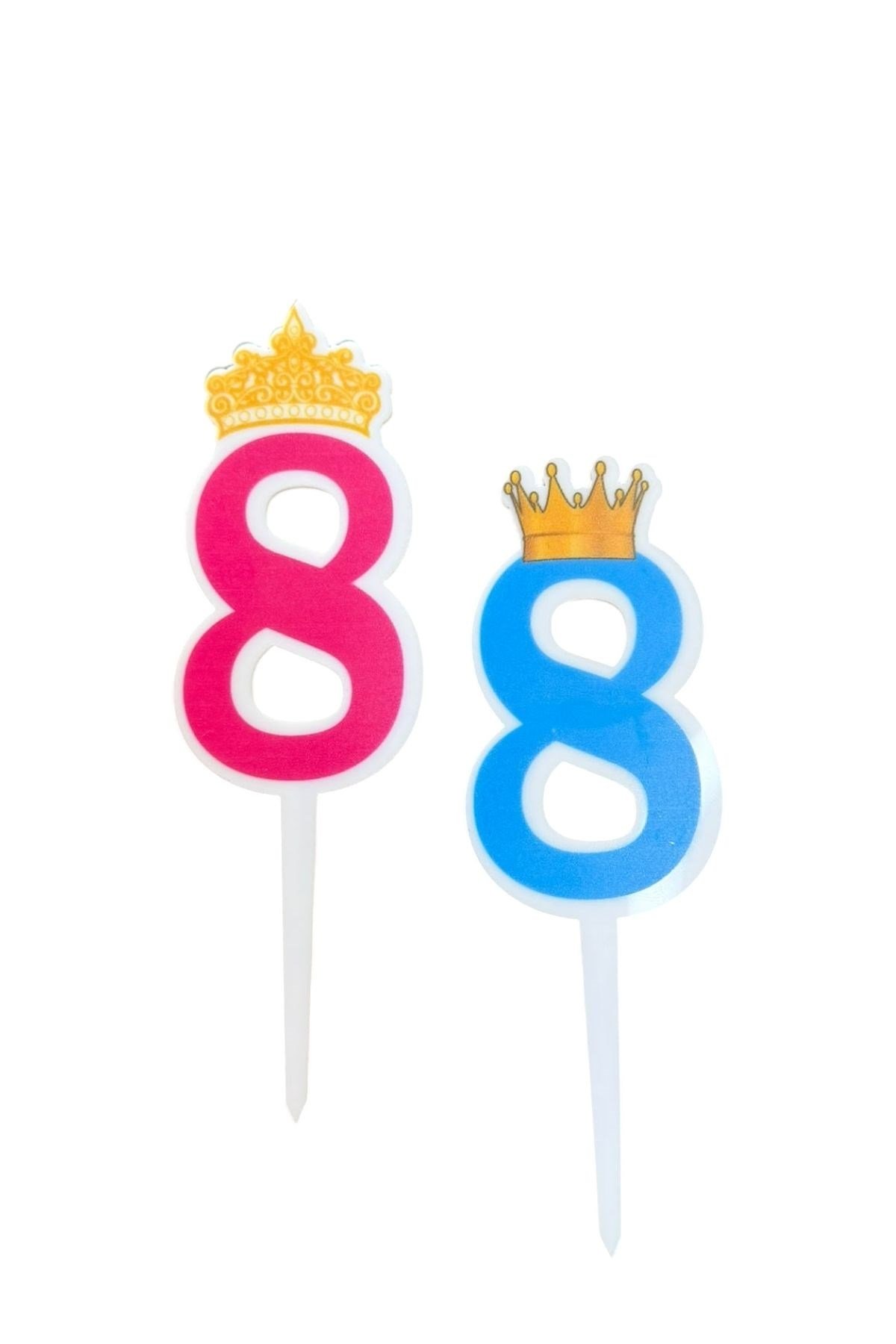 8 YAŞ PASTA SÜSÜ RENKLİ
