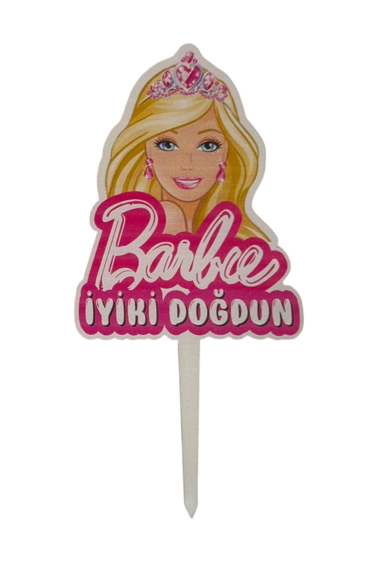BARBIE PASTA SÜSÜ RENKLİ