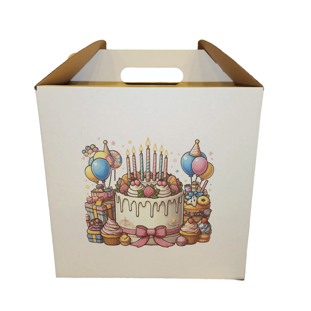 BASKILI KULPLU PENCERELİ 25x25x25