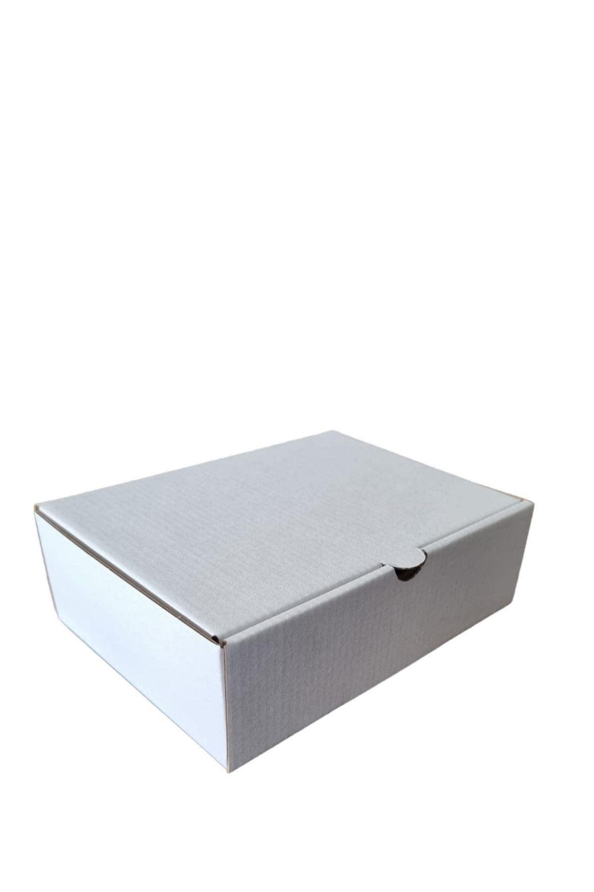 BEYAZ 17x12.5x5.5 KAPAKLI KUTU