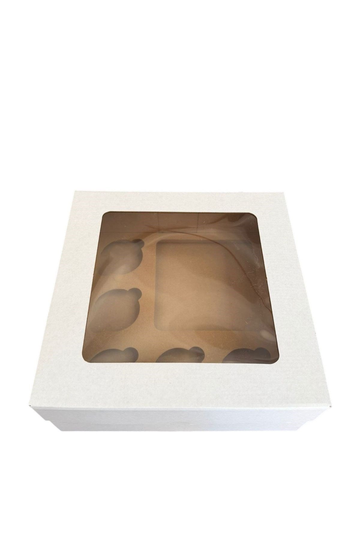 BEYAZ CUPPASTA KUTUSU 25x25x10