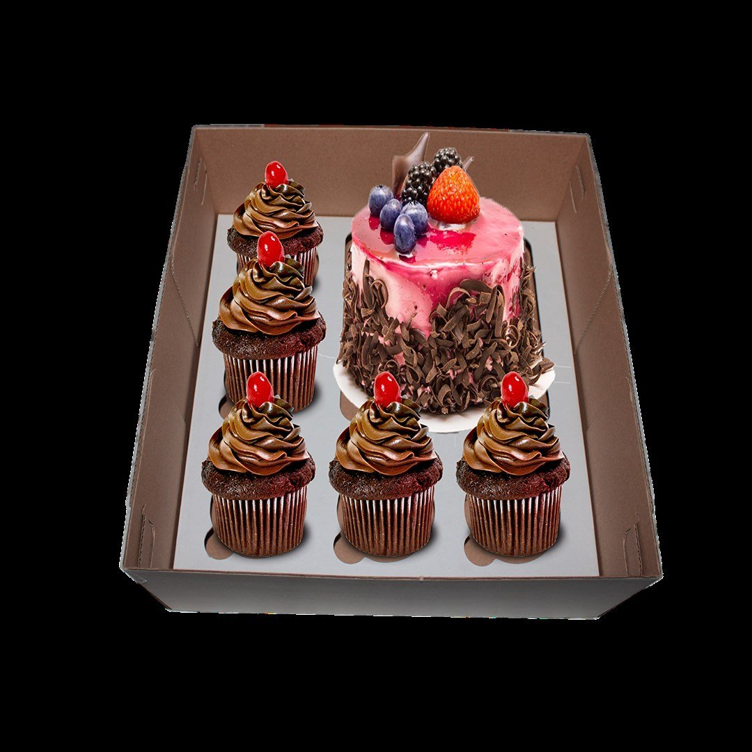 BEYAZ CUPPASTA KUTUSU 25x25x10