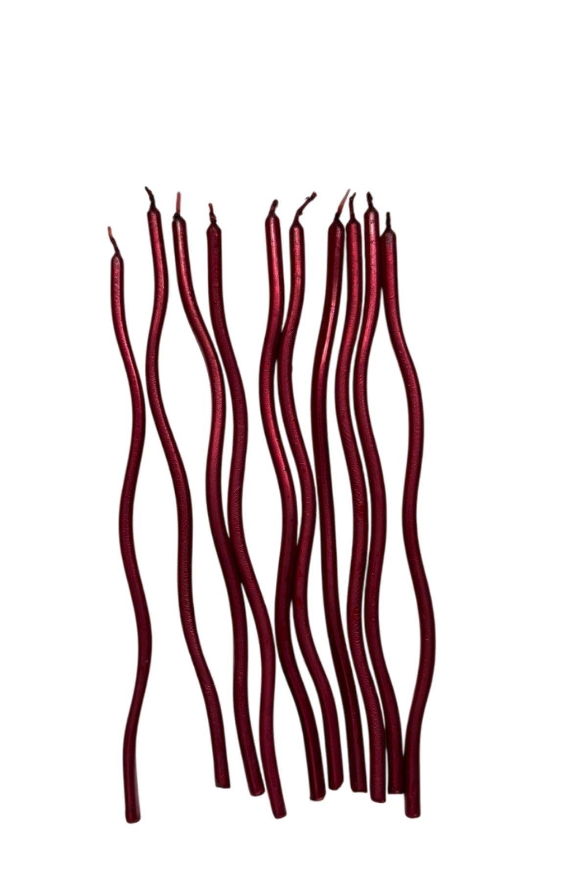 BURGULU MUM KIRMIZI 16 CM