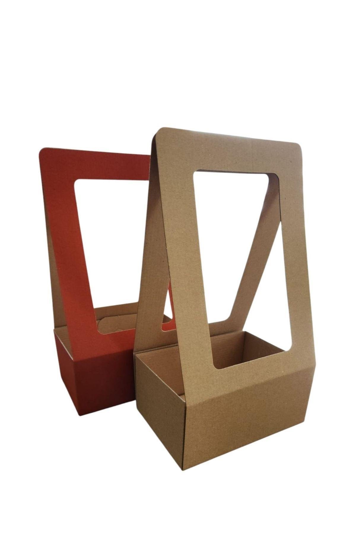 ÇİÇEK TAŞIMA KUTUSU 17,5x12x8