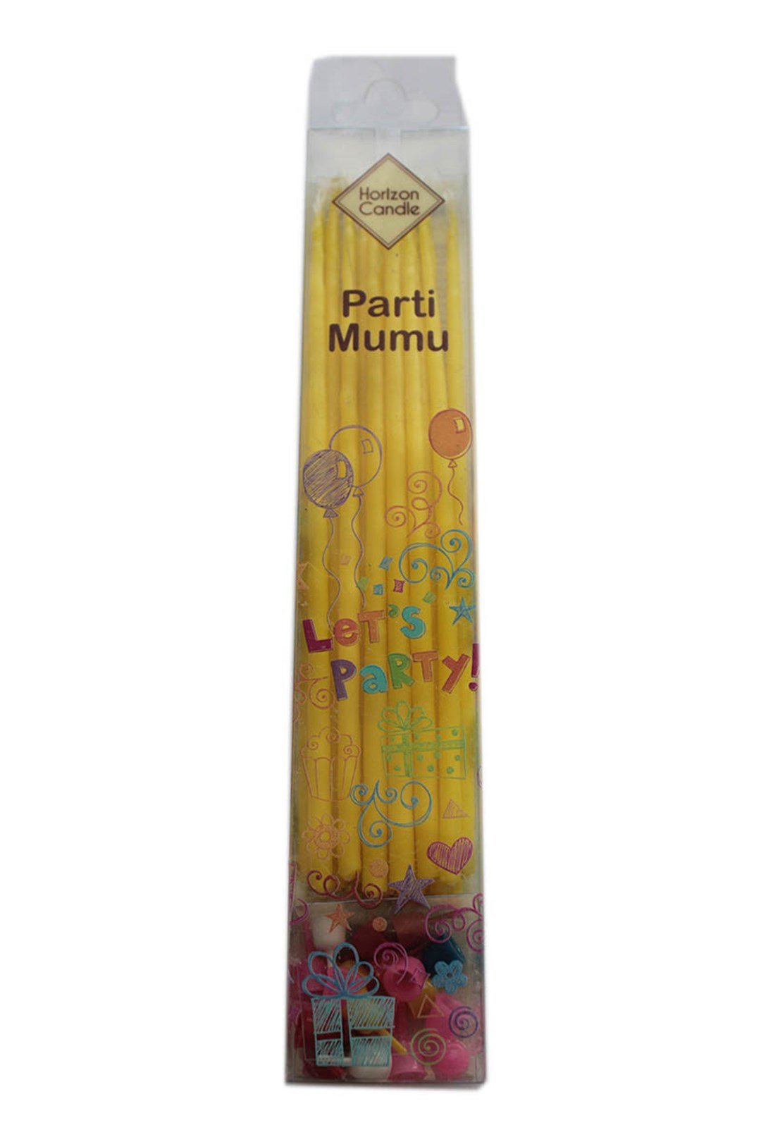 KONİK PASTA MUMU 15 CM